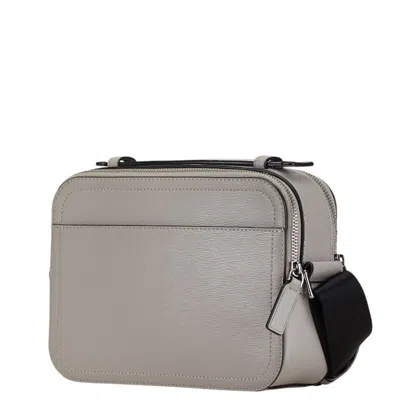 Pre-owned Michael Kors Gray Leather Handbag Shoulder Bag ()
