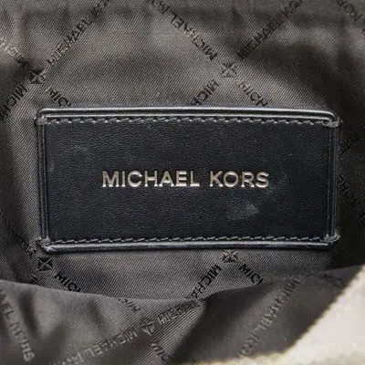 Pre-owned Michael Kors Gray Leather Handbag Shoulder Bag ()