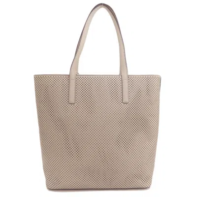 Pre-owned Michael Kors Gray Leather Tote Bag ()