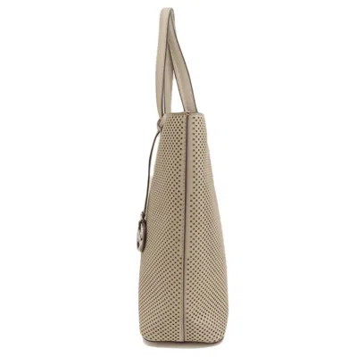 Pre-owned Michael Kors Gray Leather Tote Bag ()