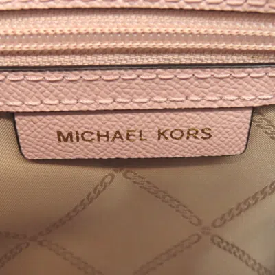 Pre-owned Michael Kors Pink Pvc Shoulder Bag ()