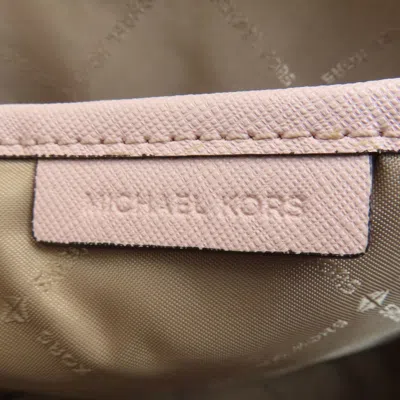 Pre-owned Michael Kors Pink Pvc Shoulder Bag ()