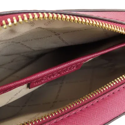 Pre-owned Michael Kors Red Color Leather Shoulder Bag ()