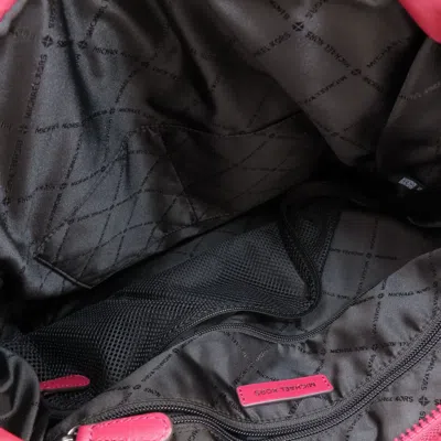 Pre-owned Michael Kors Red Color Nylon Tote Bag ()