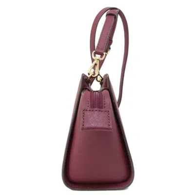 Pre-owned Michael Kors Red Color Pvc Shoulder Bag ()