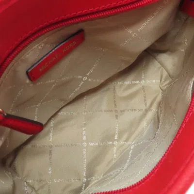 Pre-owned Michael Kors Red Color Pvc Tote Bag ()