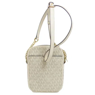 Pre-owned Michael Kors White Pvc Shoulder Bag ()