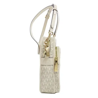Pre-owned Michael Kors White Pvc Shoulder Bag ()
