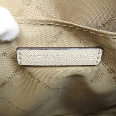 Pre-owned Michael Kors White Pvc Shoulder Bag ()