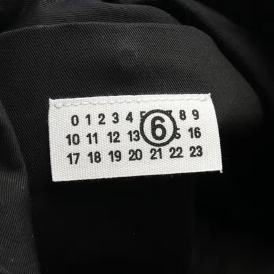 Pre-owned Mm6 Maison Margiela Black Cotton Tote Bag ()