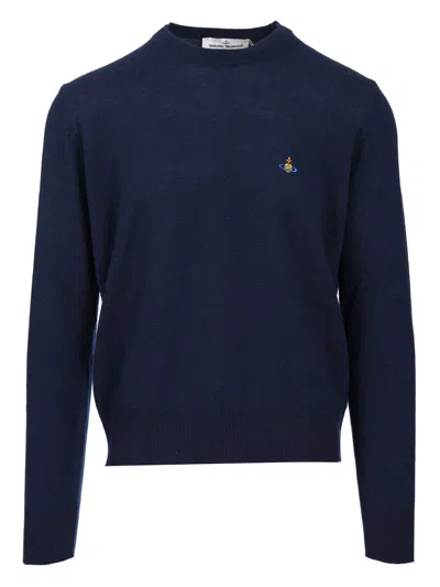 Vivienne Westwood Man Round Neck Wool / Cashmere Black Xxl Men