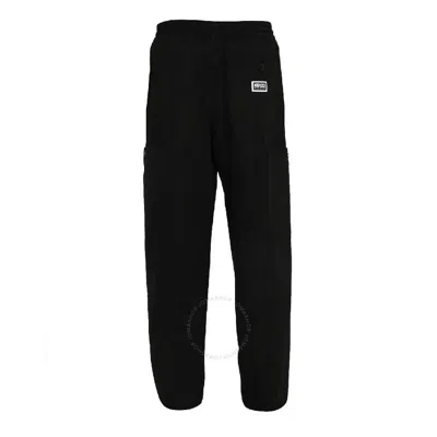 Kenzo Drawstring-fastening Trousers In Black