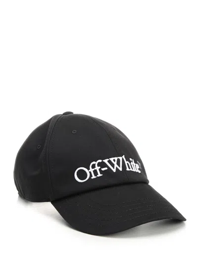 Off-white Baseball Cap With  Hats Black