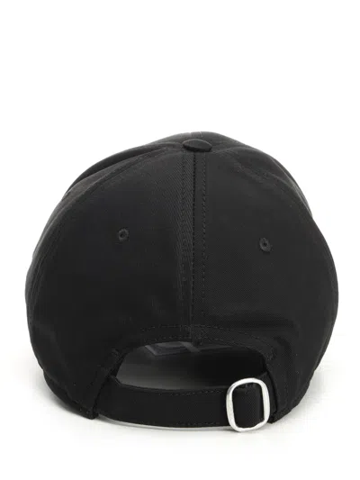 Off-white Baseball Cap With  Hats Black