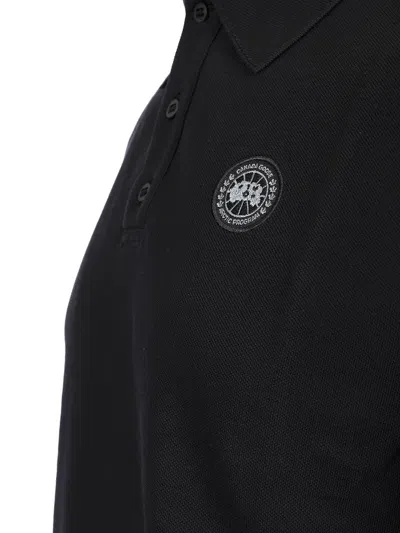 Shop Canada Goose Beckley Polo Shirt Black