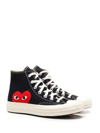 Comme Des Garçons Play X Converse Chuck Taylor Canvas High-top Sneakers
