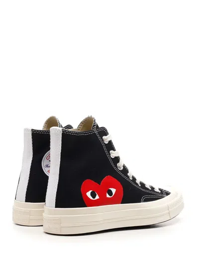 Comme Des Garçons Play X Converse Chuck Taylor Canvas High-top Sneakers
