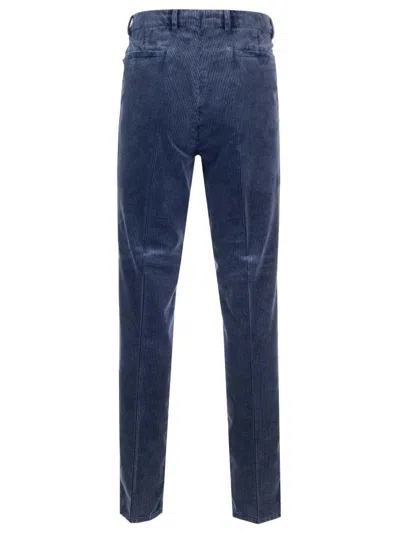 Brunello Cucinelli Blue Corduroy Trousers Blue