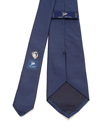 Elios Sagittarius Tie Ties And Bow Ties Blue