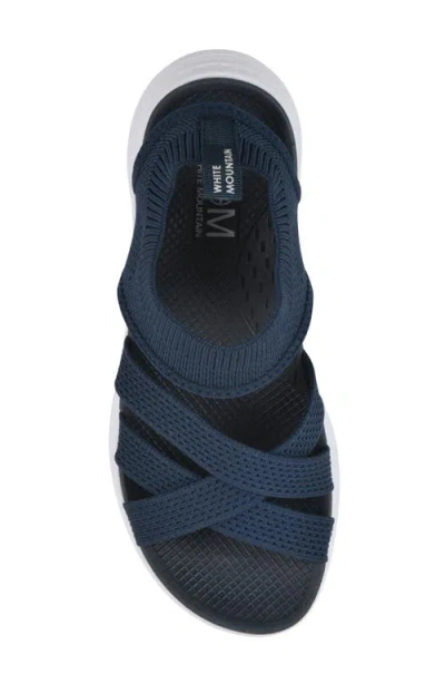 Cliffs By White Mountain Charry Knit Sandal In Multi