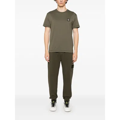 Stone Island Cotton Pants