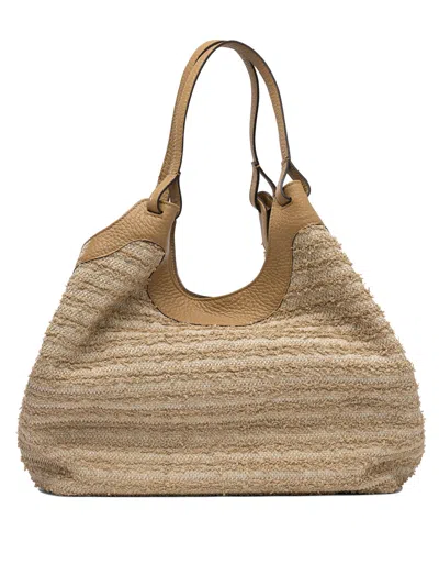 Gianni Chiarini Dua Shoulder Bags Beige