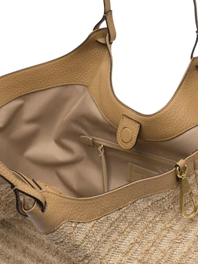 Gianni Chiarini Dua Shoulder Bags Beige