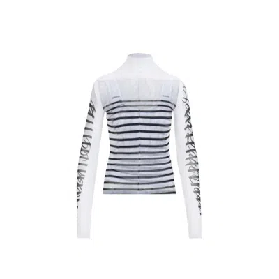 Jean Paul Gaultier Layered Top With Marinière