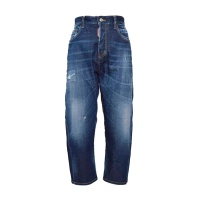 Dsquared2 Dark Blue Denim Kawaii Dark Desert Jeans