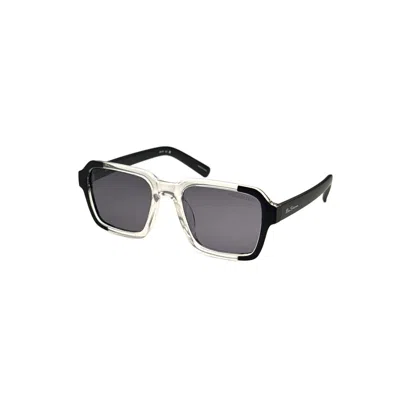 Ben Sherman Men's Elijah 54 Mm Clear Crystal Sunglasses