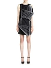 CHRISTOPHER KANE Double-Square Layered Organza Dress