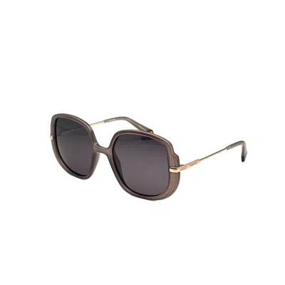 Polaroid Women's 53 Mm Crystal Nude Sunglasses