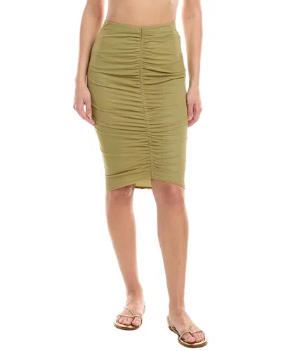 Vix Solid Frida Midi Skirt