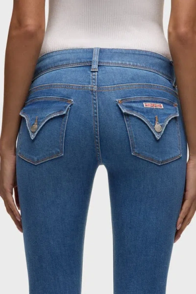 Hudson Jeans Beth Mid-rise Baby Boot W/ Flap