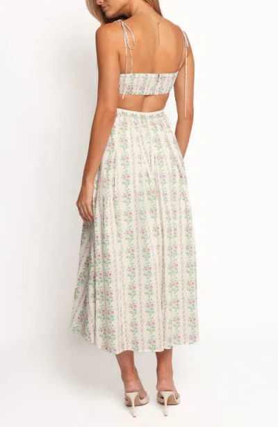 Petal And Pup Petal & Pup Emory Floral Sleeveless Maxi Sundress In Animal Print