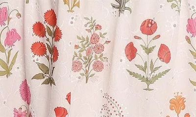 Petal And Pup Petal & Pup Aurelia Print Tie Strap Sleeveless Maxi Dress In White