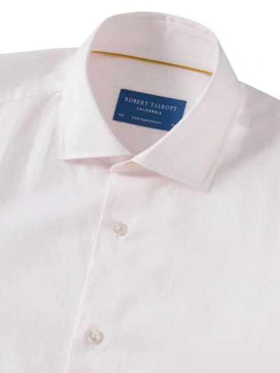 Robert Talbott Reynolds Dobby Stripe Contemporary Fit Shirt