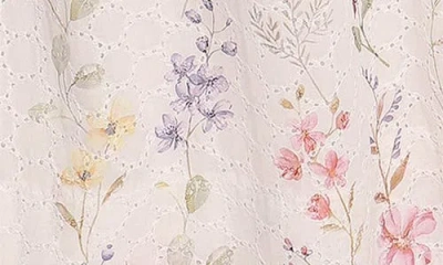 Petal And Pup Petal & Pup Levin Floral Eyelet Cutout Midi Dress