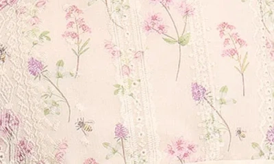 Petal And Pup Petal & Pup Alison Floral Crop Camisole & Pants Set In White