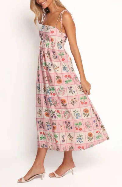 Petal And Pup Petal & Pup Simona Sleeveless Maxi Sundress In Pink