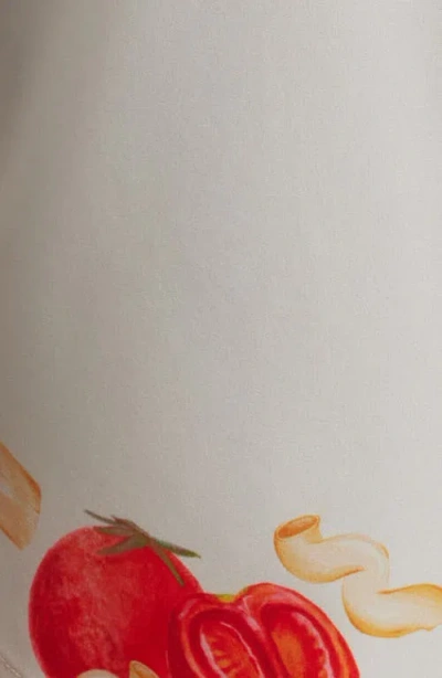 Mavrans Ciao Weekend Cucina Print Short Sleeve Performance Button-up Shirt