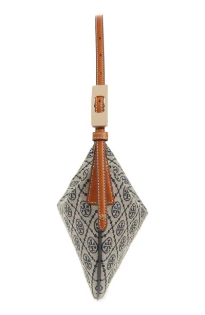 Tory Burch Small T Monogram Jacquard Balloon Bag