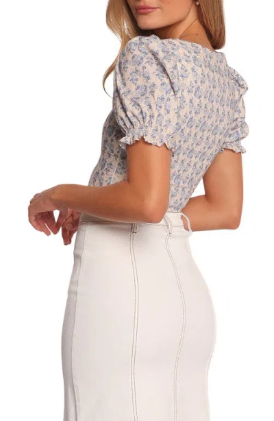 Petal And Pup Petal & Pup Noel Floral Top In Multi