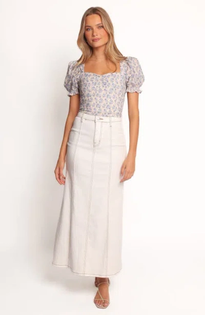 Petal And Pup Petal & Pup Noel Floral Top In Multi