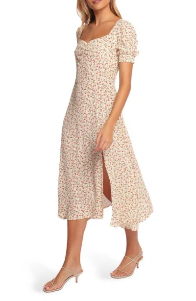 Petal And Pup Petal & Pup Franklin Floral Midi Dress In Multi