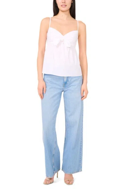 1.state Women's Cotton Tie-front Camisole