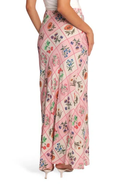 Petal And Pup Petal & Pup Brinley Floral Maxi Skirt In Pink