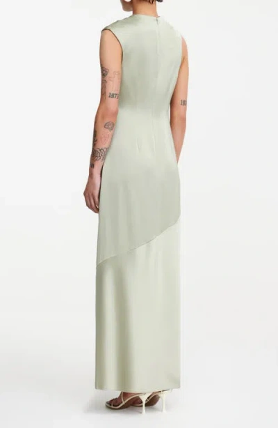 Significant Other Becca Panelled Satin Maxi Dress