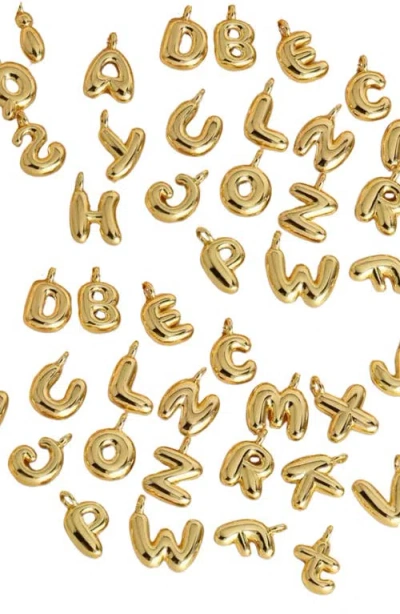 Emma Rae Bubble Initial Necklace