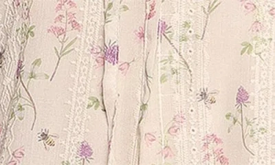 Petal And Pup Petal & Pup Caroline Embroidered Floral Maxi Sundress In Brown